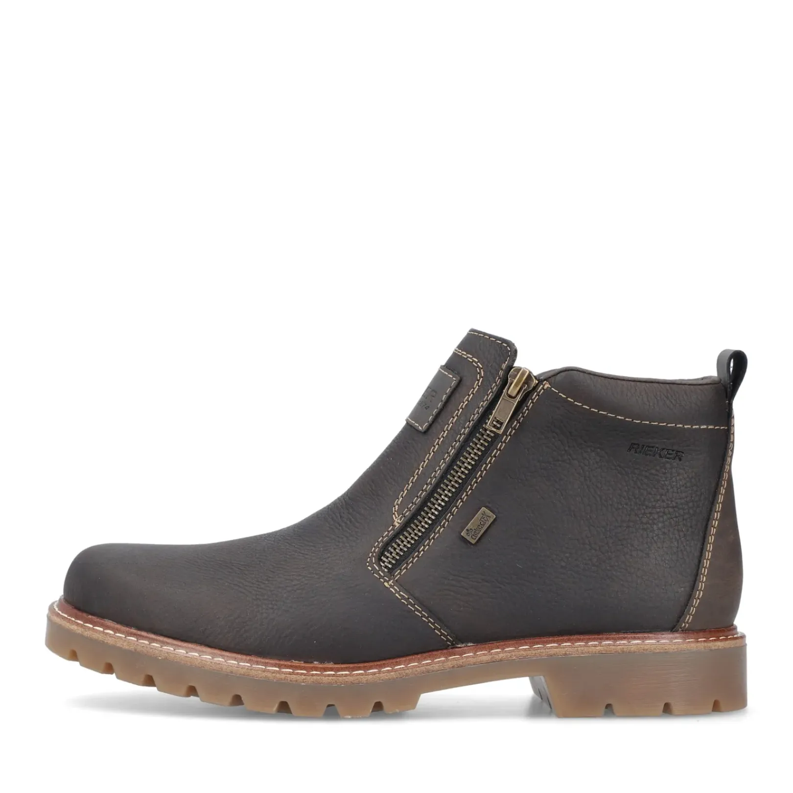 Clearance Rieker Krotkie Buty Meskie Czarno-Brazowe