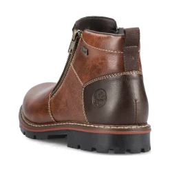 Clearance Rieker Krotkie Buty Meskie W Kolorze Kawowego Brazu