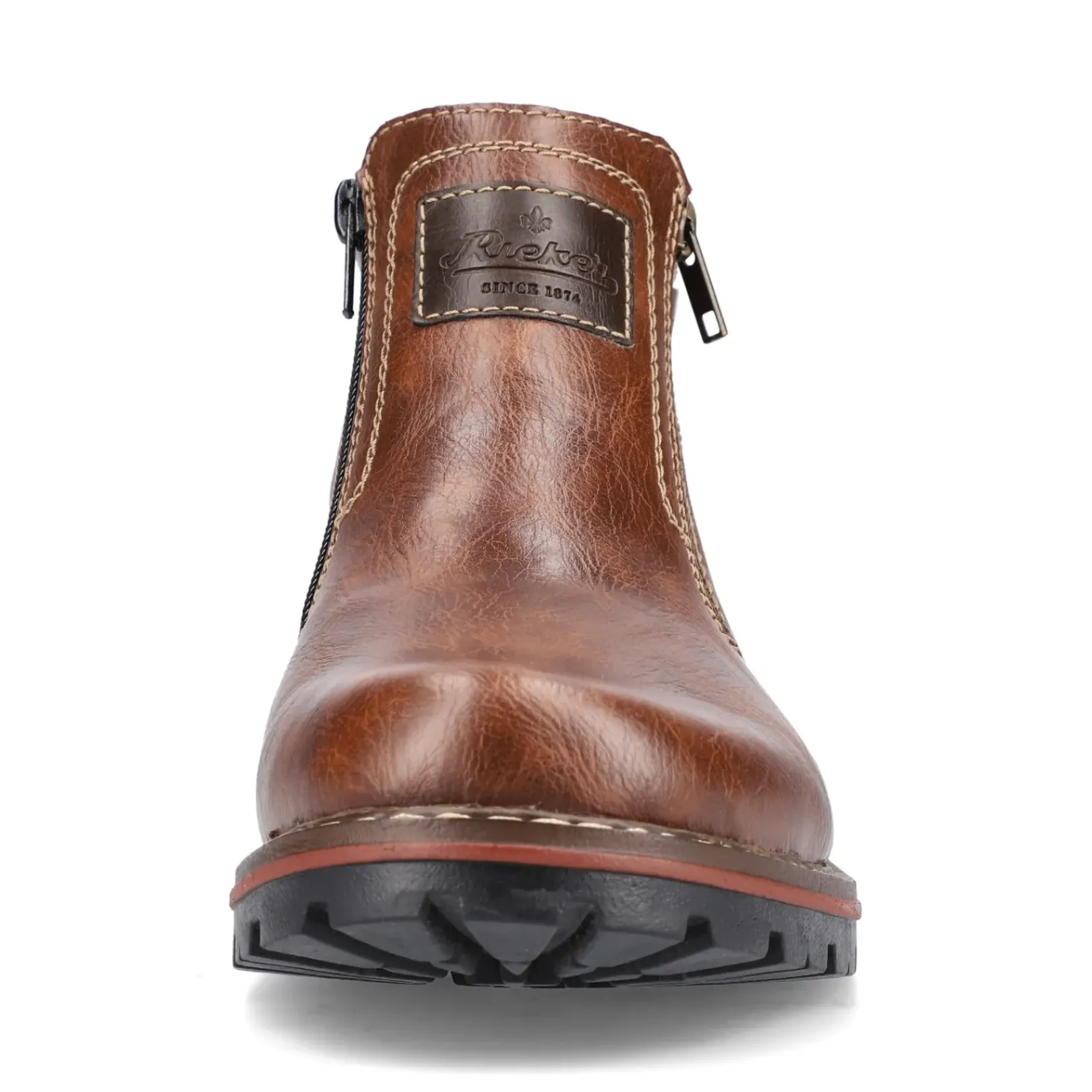 Clearance Rieker Krotkie Buty Meskie W Kolorze Kawowego Brazu