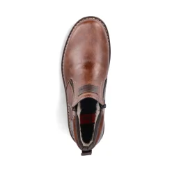 Clearance Rieker Krotkie Buty Meskie W Kolorze Kawowego Brazu