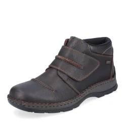Hot Rieker Krotkie Buty Meskie W Kolorze Espresso W Kolorze Brazu
