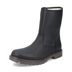 Best Rieker Krotkie Buty Meskie , Asfaltowe, Czarne