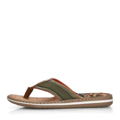 Fashion Rieker Meski Separator Palcow W Kolorze Oliwkowym