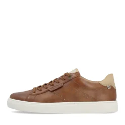 Sale Rieker Meskie Brazowe Tenisowki Low Nut