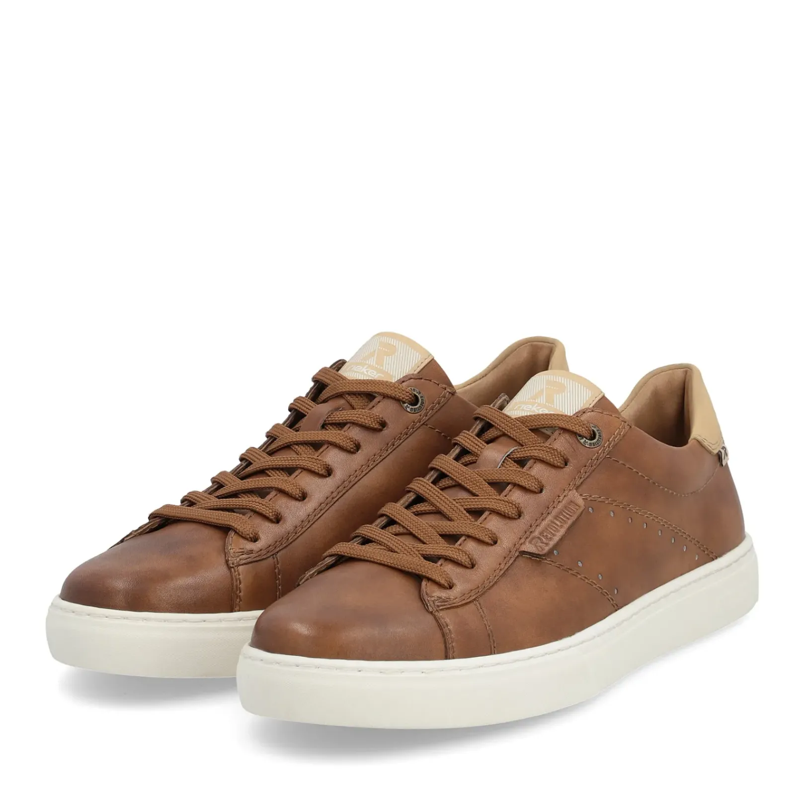 Sale Rieker Meskie Brazowe Tenisowki Low Nut