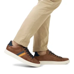 New Rieker Meskie Brazowe Tenisowki Low Nut