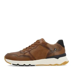 Fashion Rieker Meskie Brazowe Tenisowki Low Nut