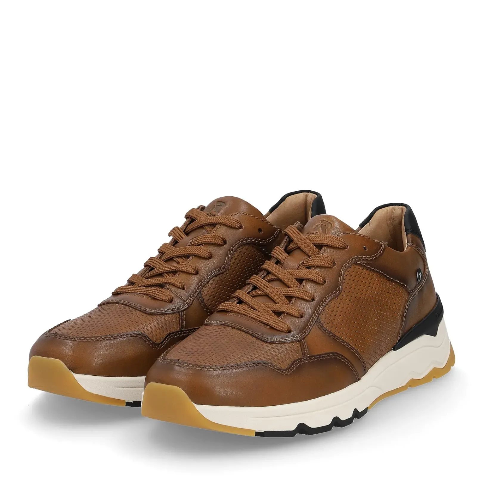 Fashion Rieker Meskie Brazowe Tenisowki Low Nut