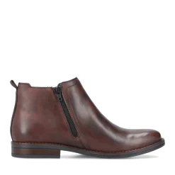 Outlet Rieker Meskie Buty Chelsea W Kolorze Kasztanowo-Brazowym