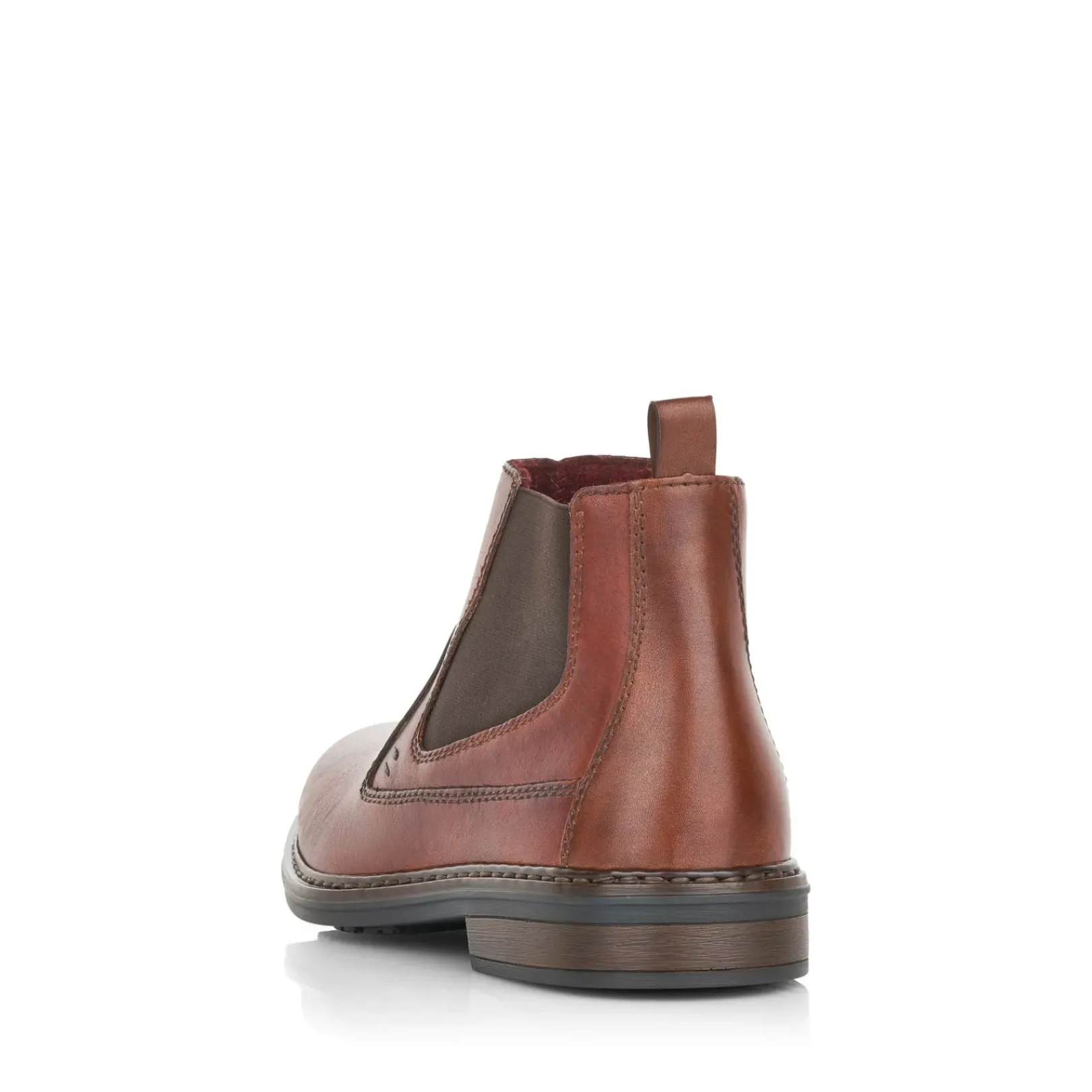 Best Rieker Meskie Buty Chelsea W Kolorze Kawowo-Brazowym