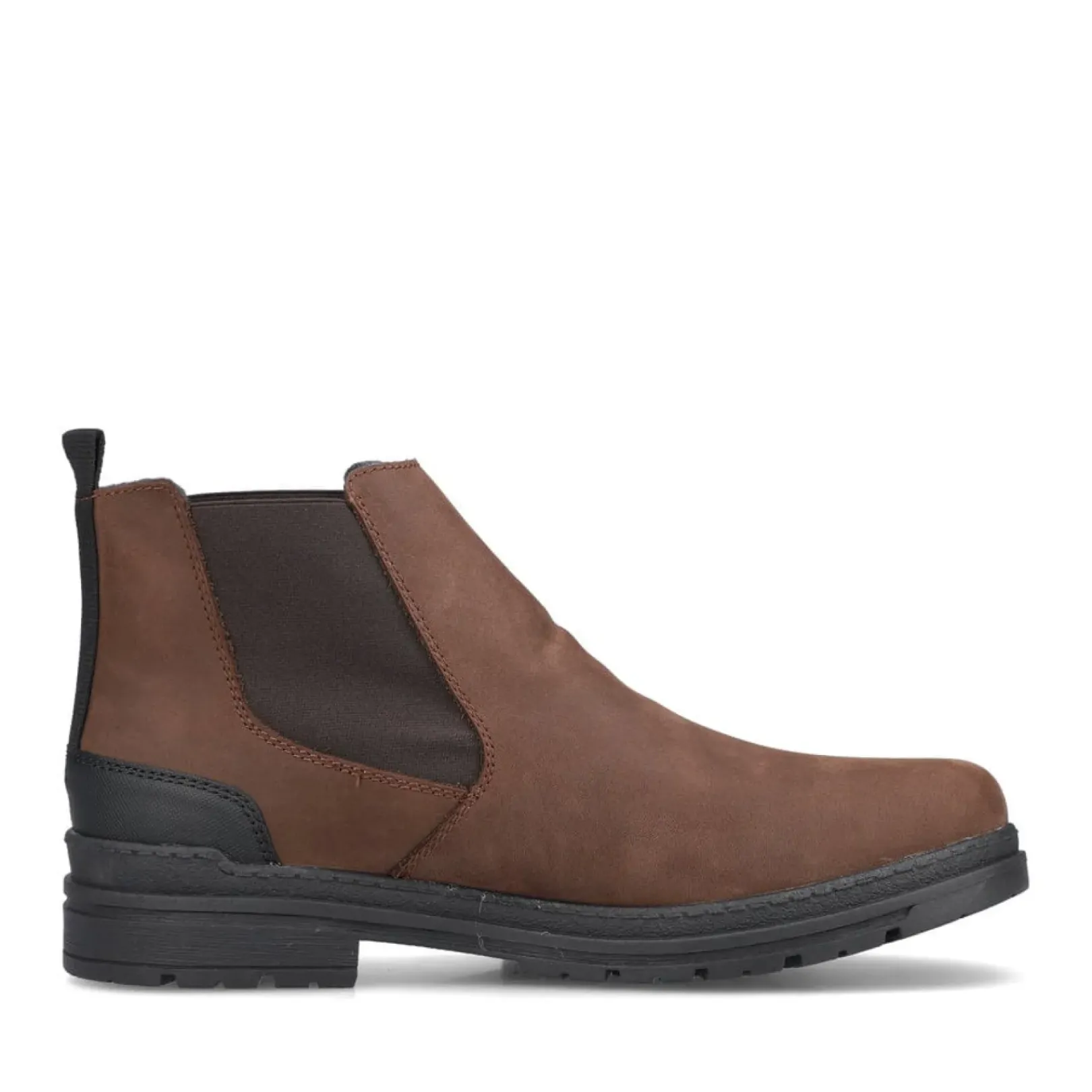 Hot Rieker Meskie Buty Chelsea W Kolorze Karmelowo-Brazowym