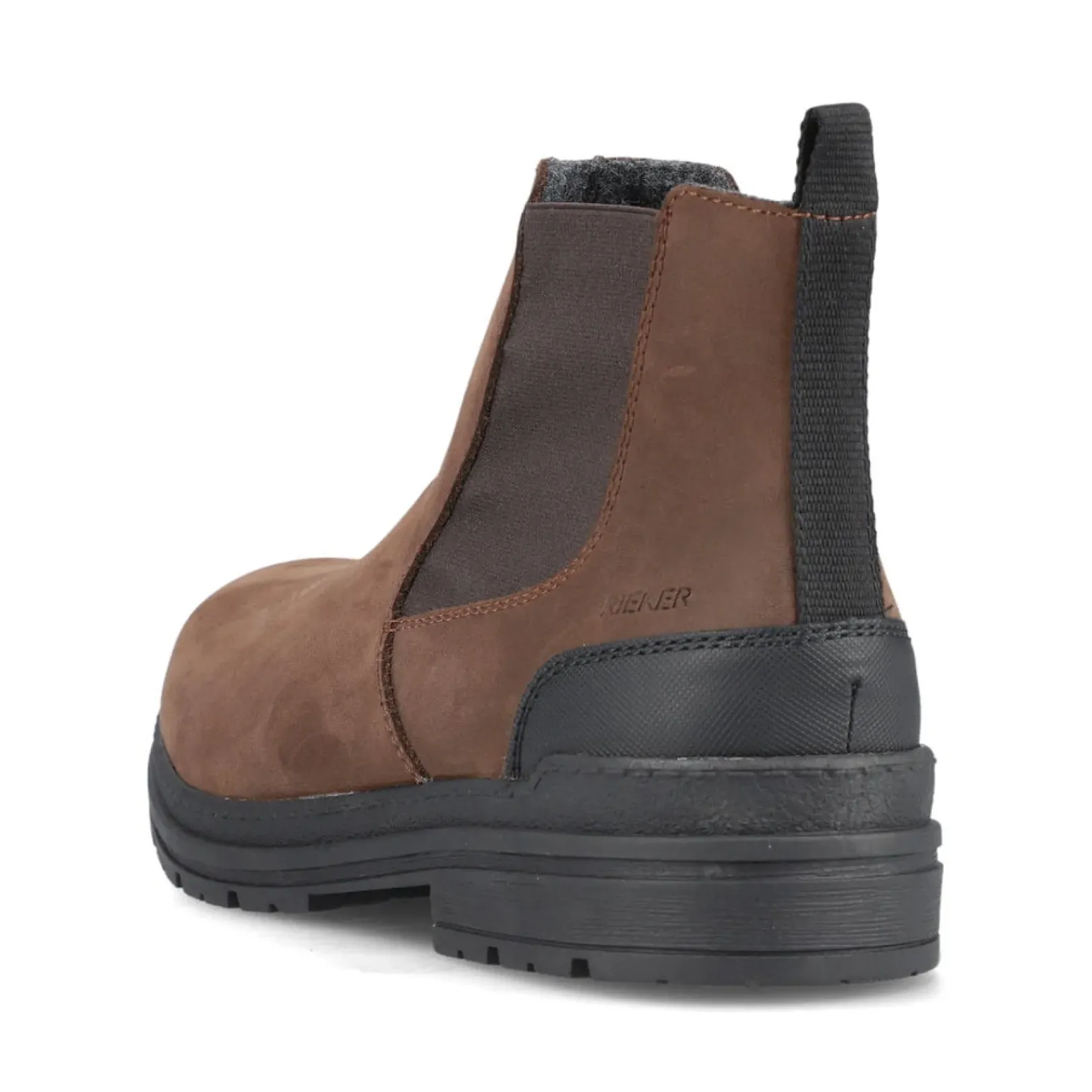 Hot Rieker Meskie Buty Chelsea W Kolorze Karmelowo-Brazowym