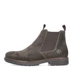 Online Rieker Meskie Buty Chelsea W Kolorze Orzechowo-Brazowym