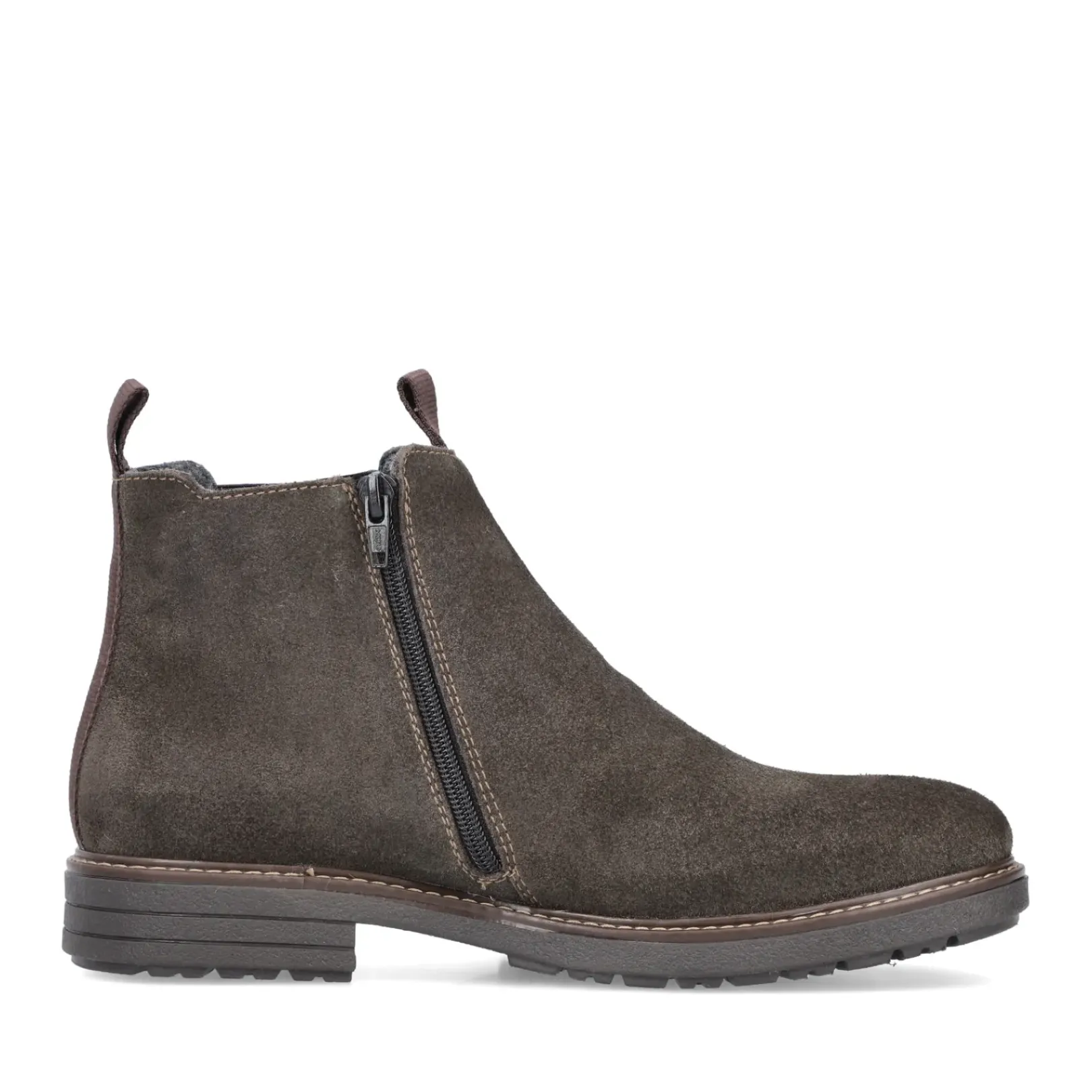 Online Rieker Meskie Buty Chelsea W Kolorze Orzechowo-Brazowym