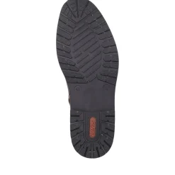 Best Rieker Meskie Buty Chelsea W Kolorze Orzechowo-Brazowo-Czarnym