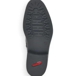 New Rieker Meskie Buty Chelsea W Kolorze Kruczoczarnym