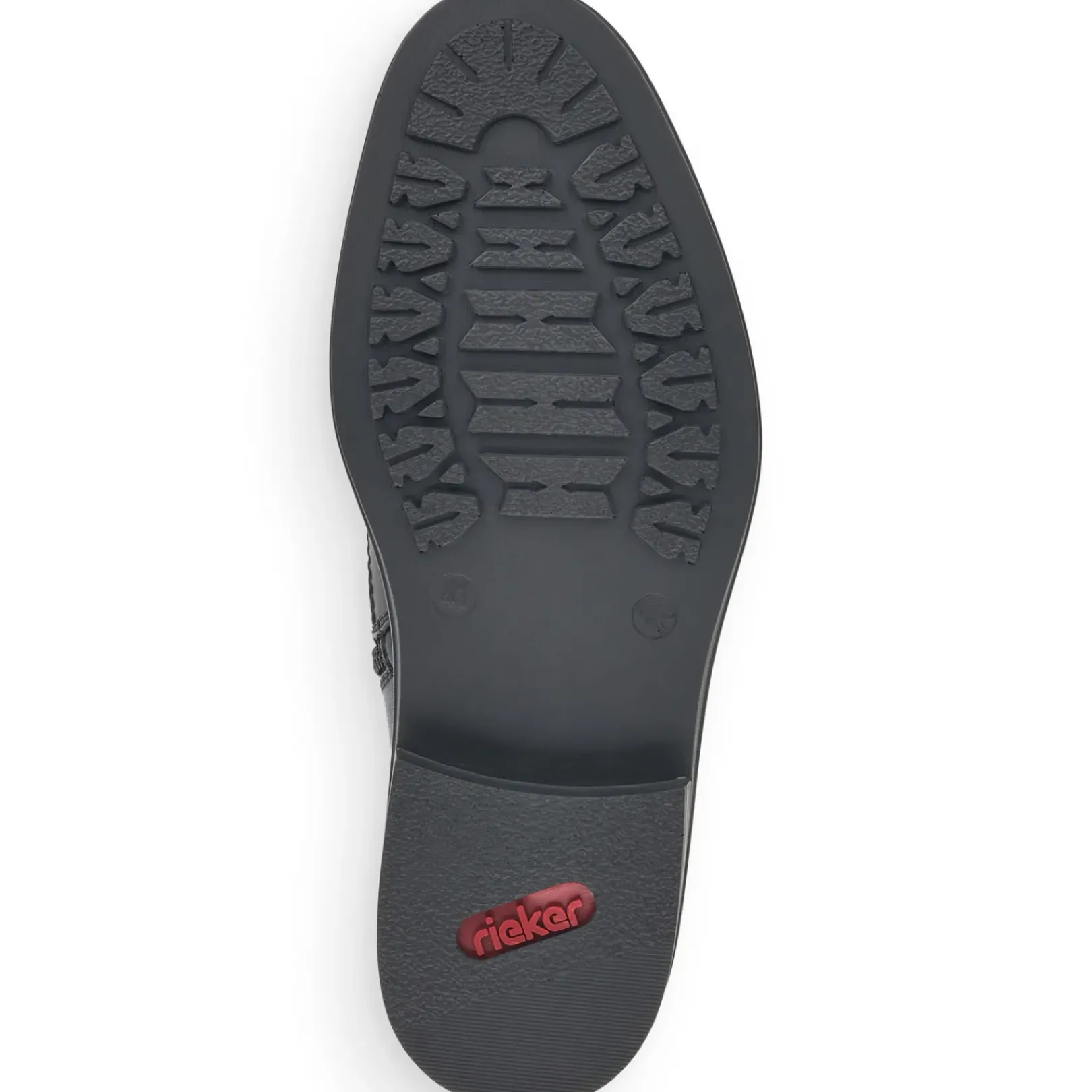 New Rieker Meskie Buty Chelsea W Kolorze Kruczoczarnym