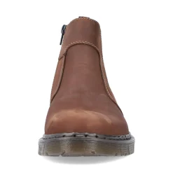 Sale Rieker Meskie Buty Chelsea W Kolorze Nugatowo-Brazowym