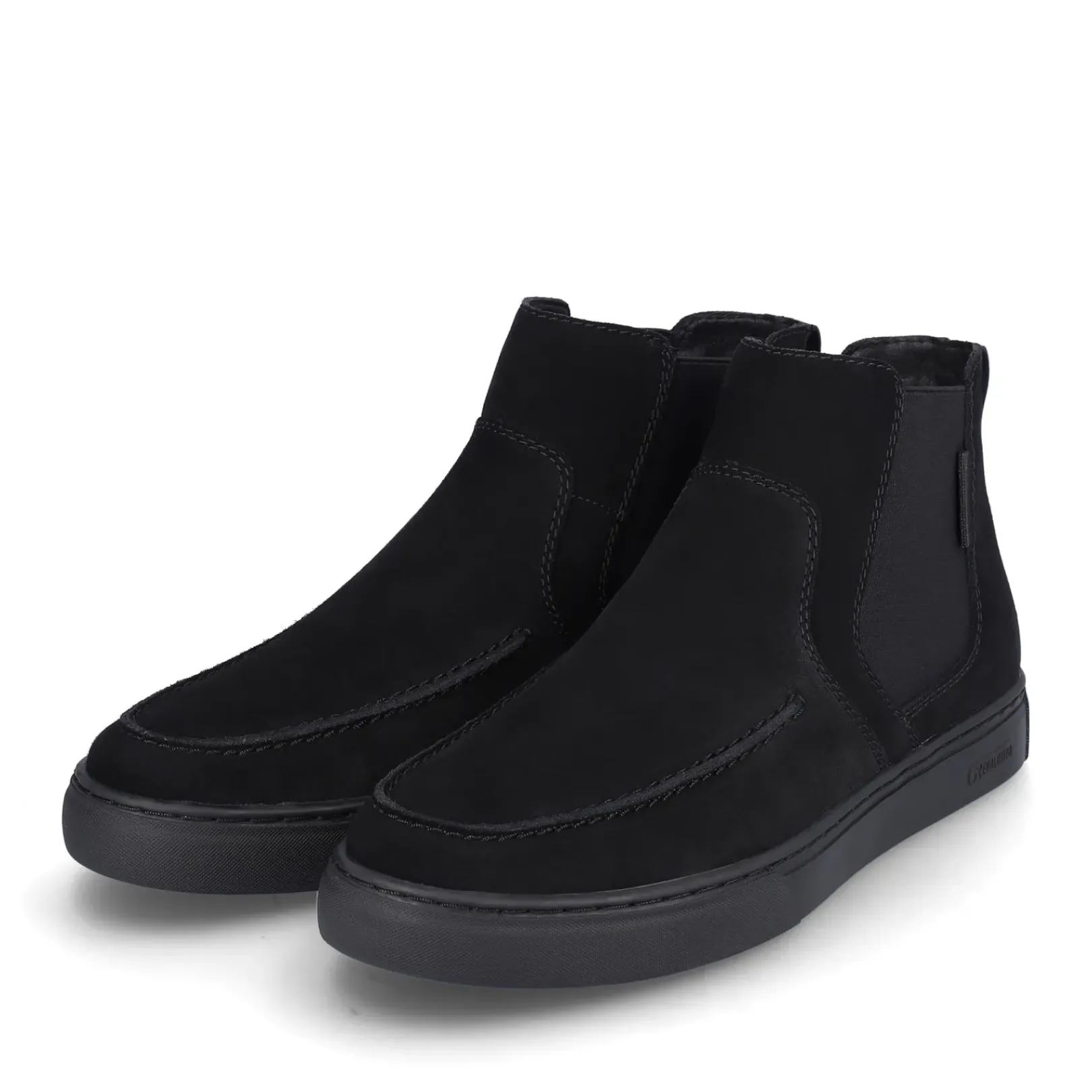 Clearance Rieker Meskie Buty Chelsea Night Black