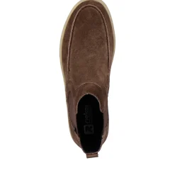 Online Rieker Meskie Buty Chelsea W Kolorze Mokki