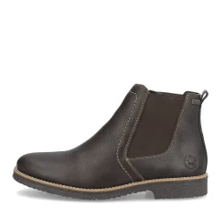 Sale Rieker Meskie Buty Chelsea W Kolorze Czarno-Brazowym