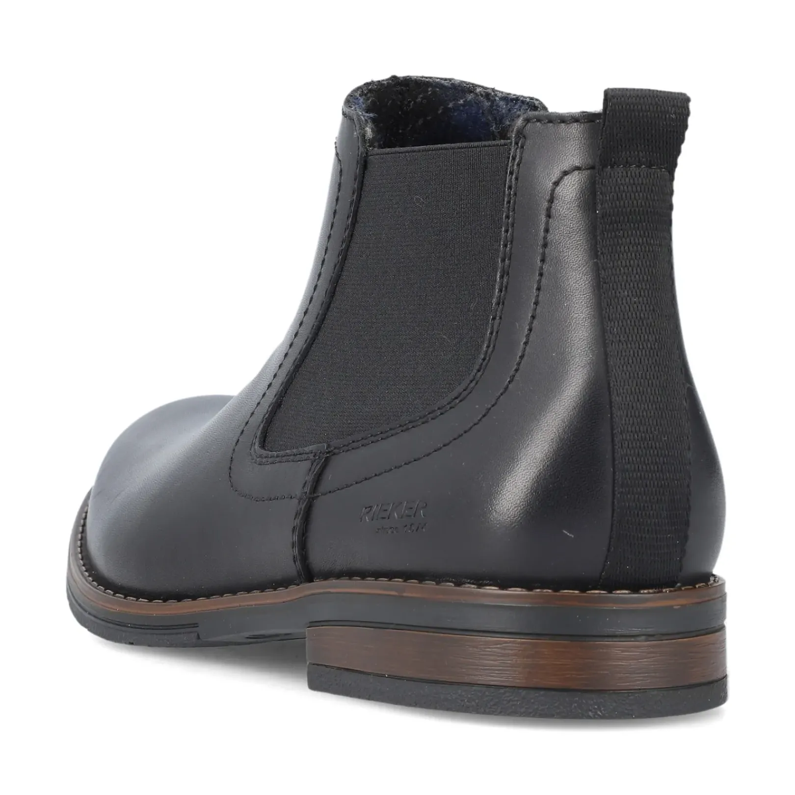 Best Rieker Meskie Buty Chelsea , Czarne