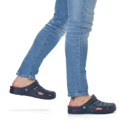 Outlet Rieker Meskie Chodaki W Kolorze Oceanicznego Blekitu