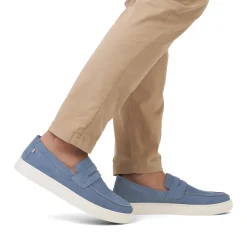 Fashion Rieker Meskie Kapcie Ocean Blue