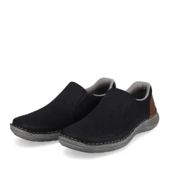 Discount Rieker Meskie Klapki W Kolorze Oceanicznego Blekitu