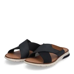 Best Rieker Meskie Klapki W Kolorze Oceanicznego Blekitu
