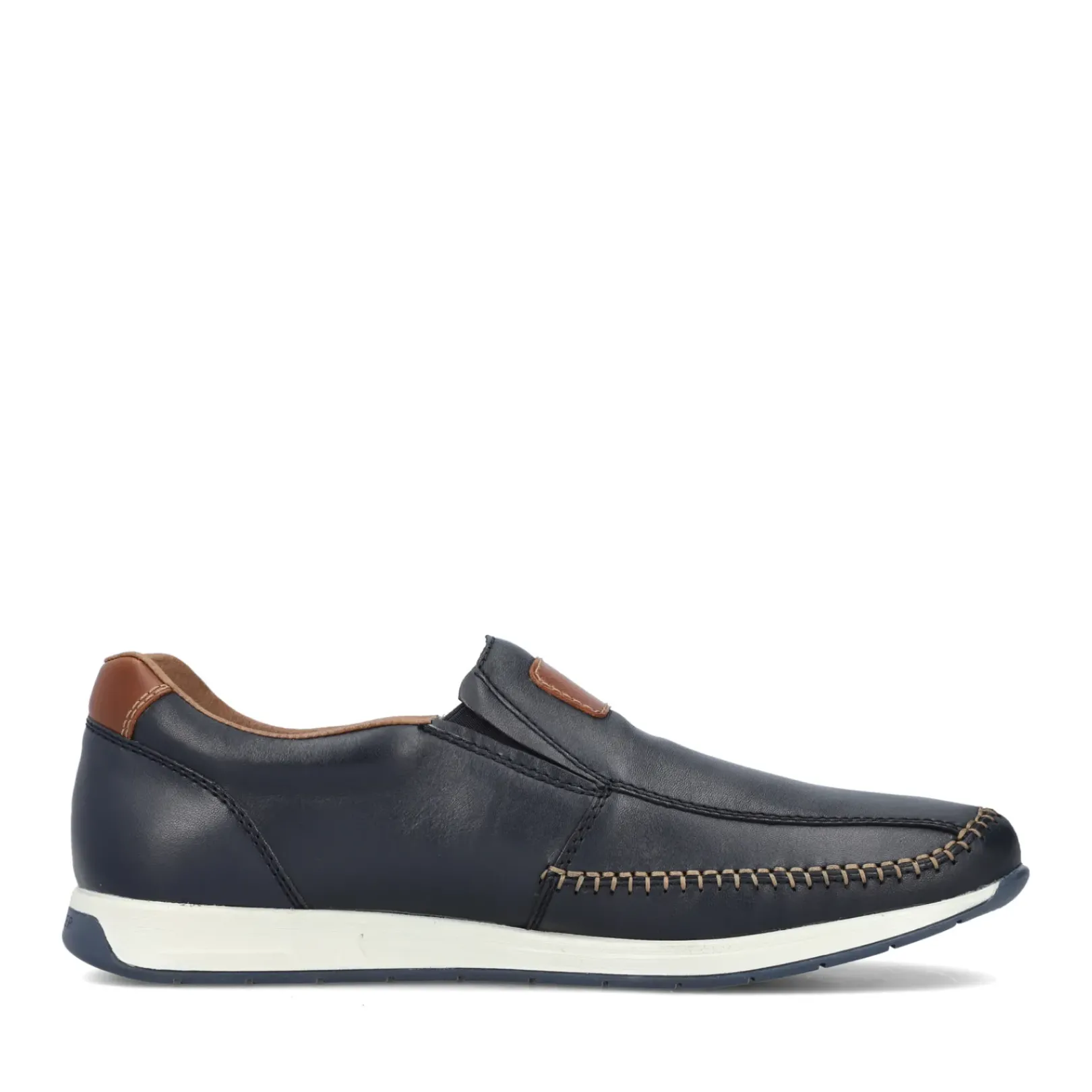 New Rieker Meskie Klapki W Kolorze Oceanicznego Blekitu