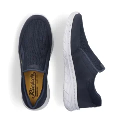 Sale Rieker Meskie Klapki W Kolorze Oceanicznego Blekitu