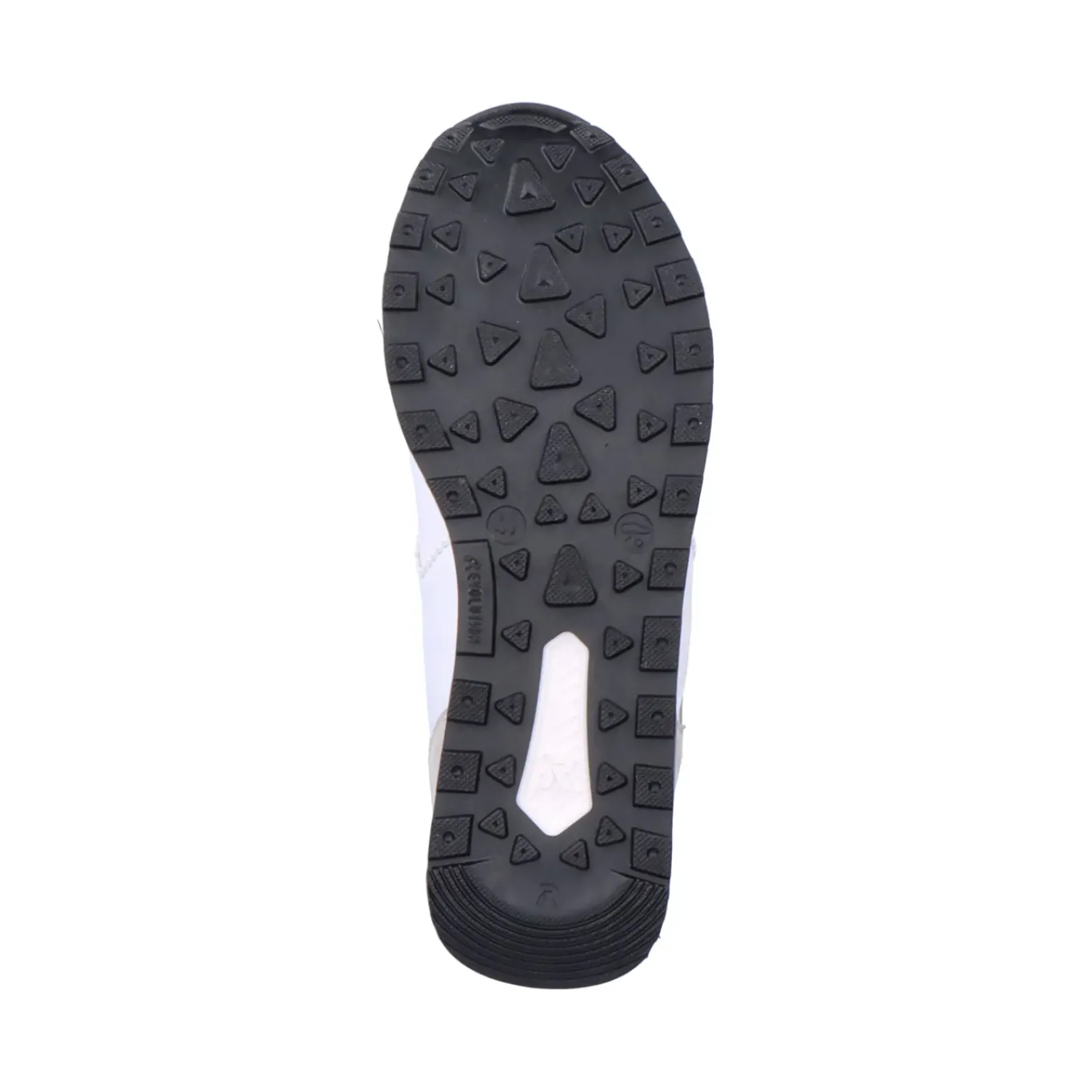 Hot Rieker Meskie Niskie Tenisowki Brilliant-White Grafit-Szary