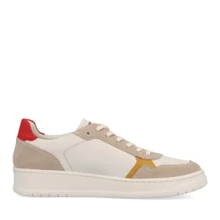 Hot Rieker Meskie Niskie Tenisowki Vanilla-White Clay-Beige