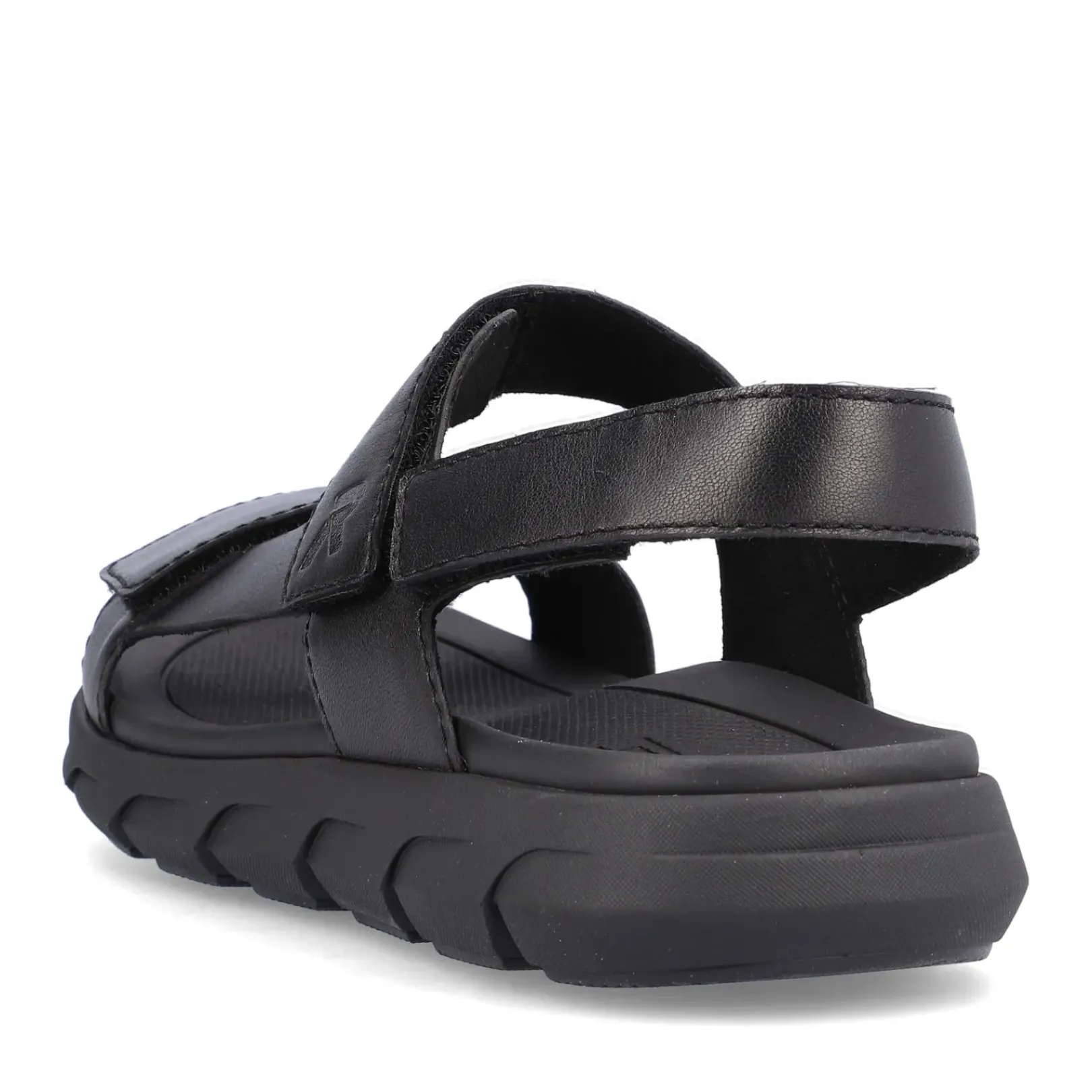 Discount Rieker Meskie Sandaly Trekkingowe Midnight Black