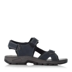 Best Rieker Meskie Sandaly Trekkingowe W Kolorze Morskiego Blekitu
