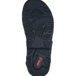 Best Rieker Meskie Sandaly Trekkingowe W Kolorze Morskiego Blekitu