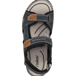 Best Rieker Meskie Sandaly Trekkingowe W Kolorze Morskiego Blekitu
