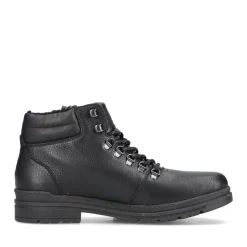 New Rieker Meskie Sznurowane Buty W Kolorze Czarnym, Blyszczacym