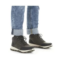 Discount Rieker Meskie Sznurowane Buty W Kolorze Kawowo-Brazowym