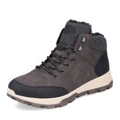 Discount Rieker Meskie Sznurowane Buty W Kolorze Kawowo-Brazowym