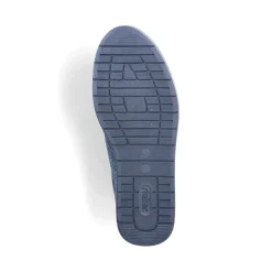 Discount Rieker Meskie Sznurowane Buty W Kolorze Blekitnym