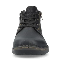 Online Rieker Meskie Sznurowane Buty W Kolorze Asfaltowo-Czarnym