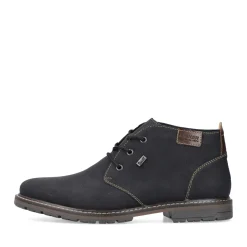 Best Rieker Meskie Sznurowane Buty W Kolorze Asfaltowo-Czarnym