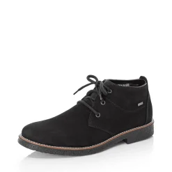 Clearance Rieker Meskie Sznurowane Buty W Kolorze Kruczoczarnym