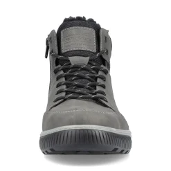 Best Rieker Meskie Sznurowane Buty W Kolorze Stalowoszarym