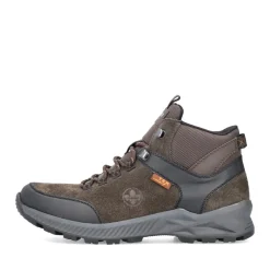 New Rieker Meskie Sznurowane Buty W Kolorze Kawowo-Brazowym