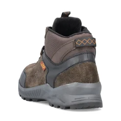 New Rieker Meskie Sznurowane Buty W Kolorze Kawowo-Brazowym