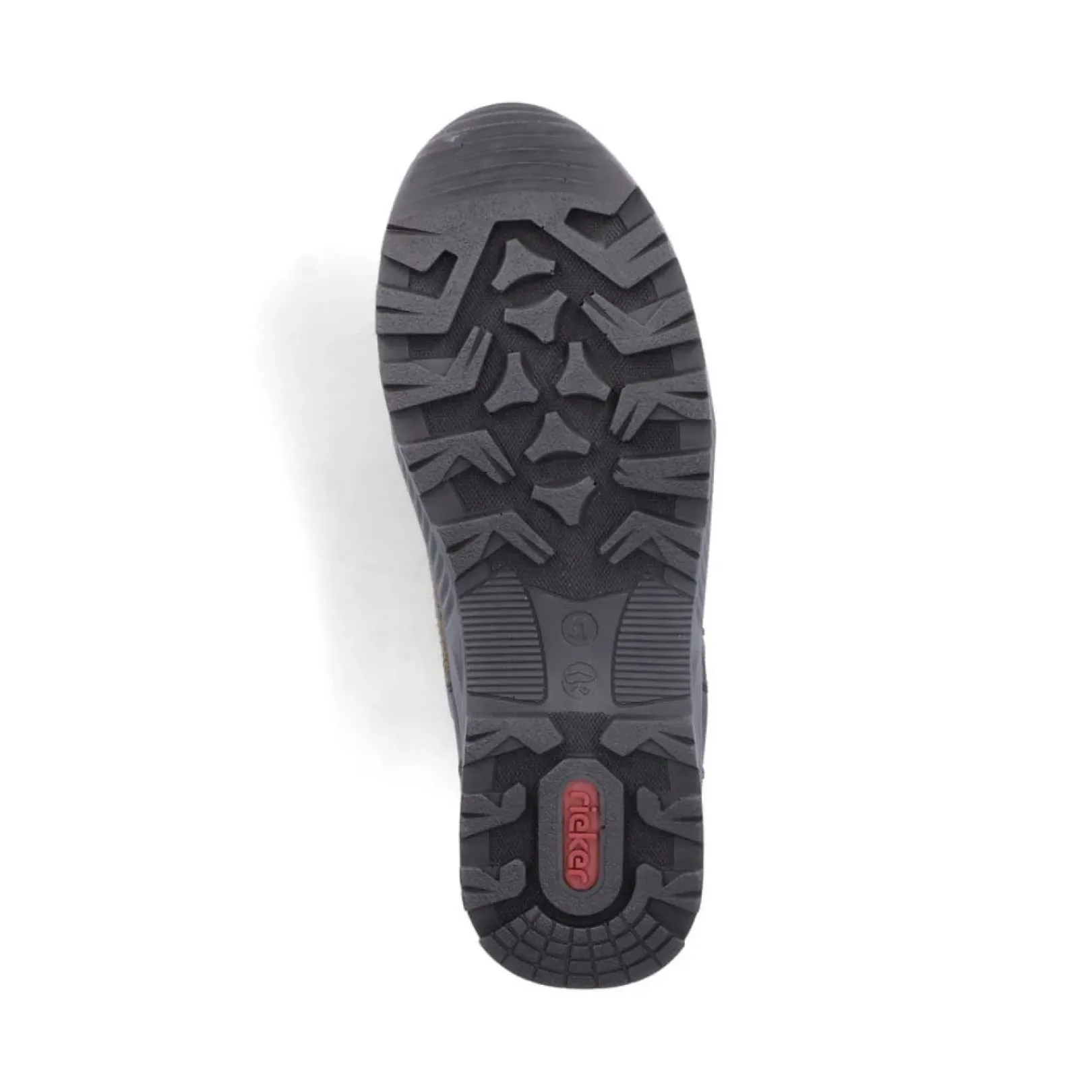 New Rieker Meskie Sznurowane Buty W Kolorze Kawowo-Brazowym
