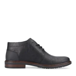 Online Rieker Meskie Sznurowane Buty W Kolorze Kruczoczarnym